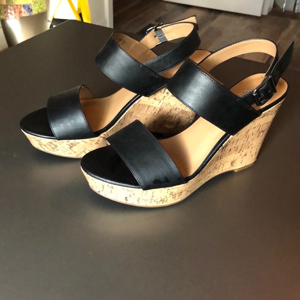 Franco Sarto Wedge Starry Sandals